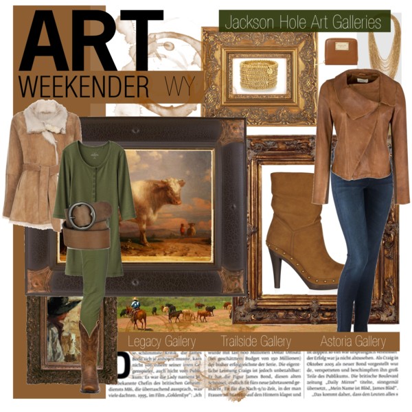 Polyvore spread • Art Weekender • Clothes for your Art Gallery visits • Shannon Christensen