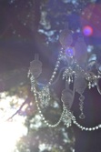 DIY Wedding chandelier