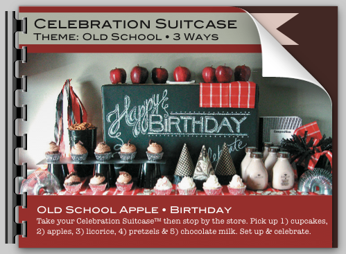 Celebration Suitcase Old School @ ShannonsStudio.com