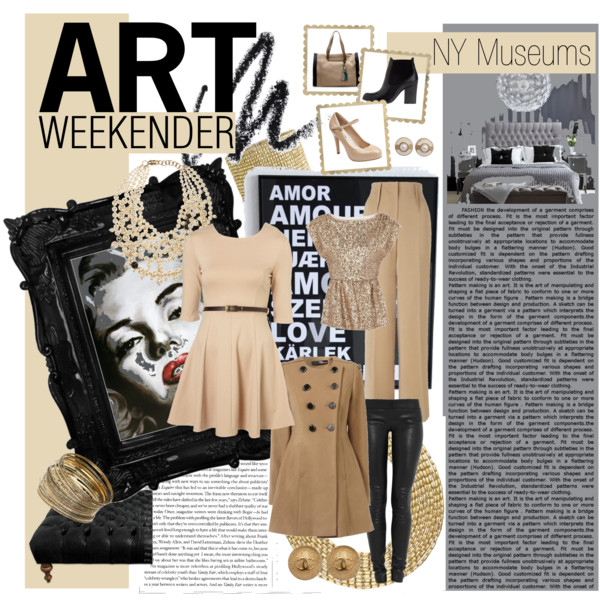 Polyvore spread • Art Weekender • Clothes for your New York Museum visits • Shannon Christensen