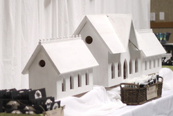 DIY Wedding Birdhouse Triptych ShannonsStudio.com