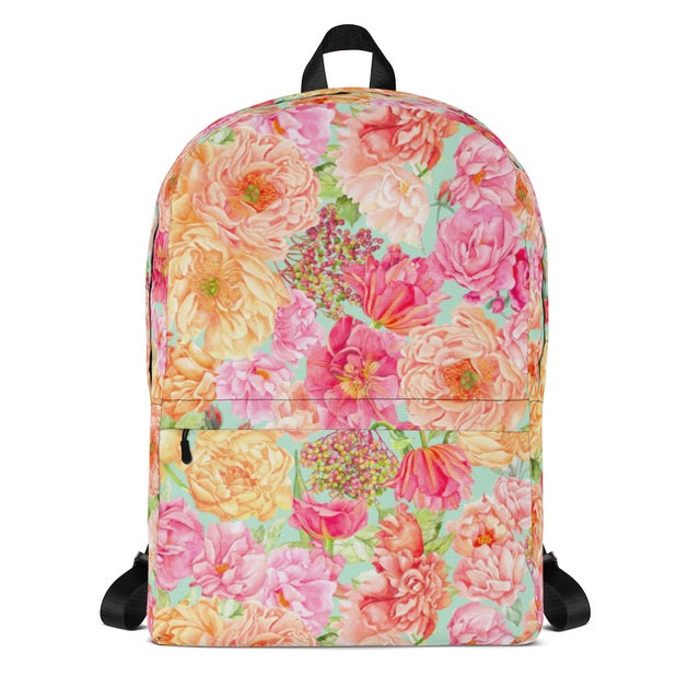 Custom Backpacks - Florals & Designs by Shannon Christensen