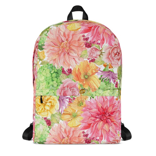 Custom Backpacks - Florals & Designs by Shannon Christensen